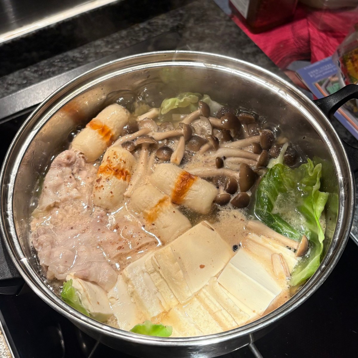 Miso Sesame Soy Milk Pork Hot&nbsp;Pot